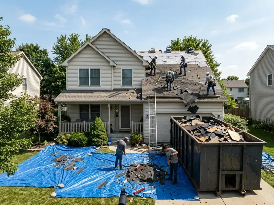 roof-replacement-debris-remova-004 — frequently asked questions, Cheapest Dumpster Rentals in Silver Lake, OH